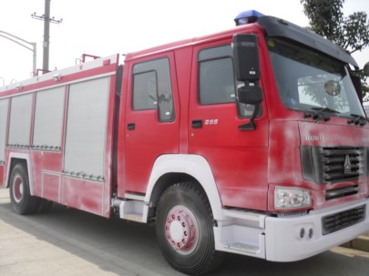 豪沃水罐消防車(chē)